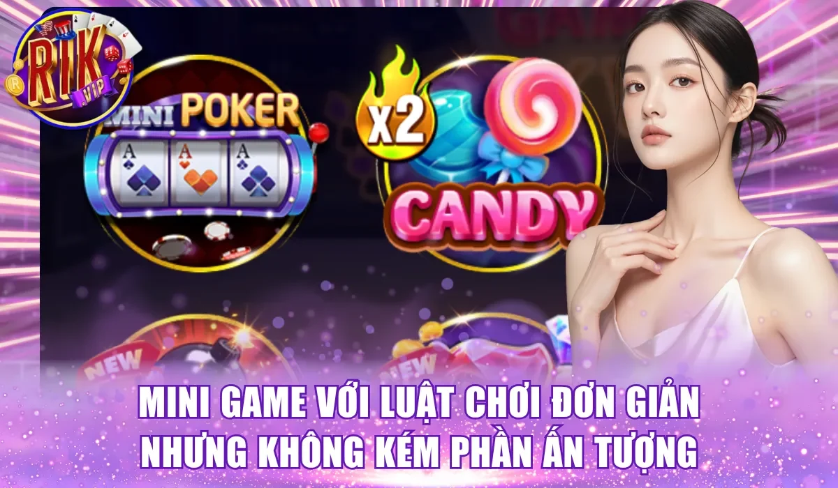 Mini game với luật chơi đơn giản nhưng không kém phần ấn tượng